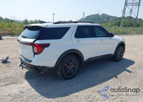 2025 Ford Explorer St-Line из США, поврежденный, VIN 1FMUK8KHXSGB02456